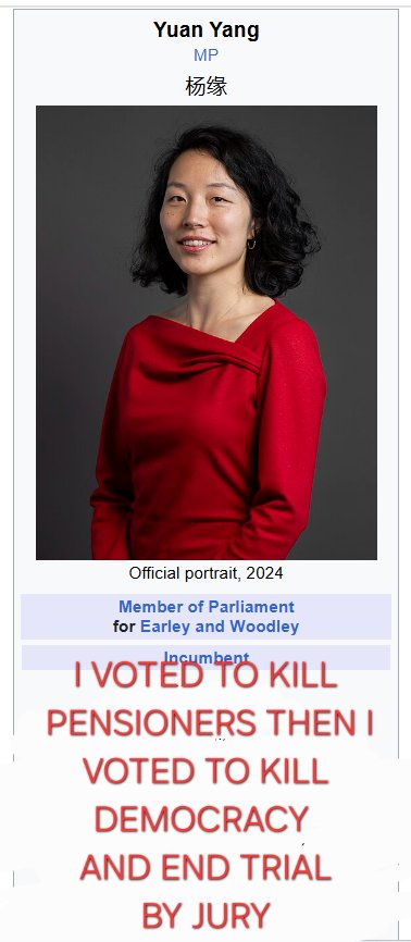 Another foreign born MP voting to take away your freedoms!
Vote this evil bitch out at the next election.       36