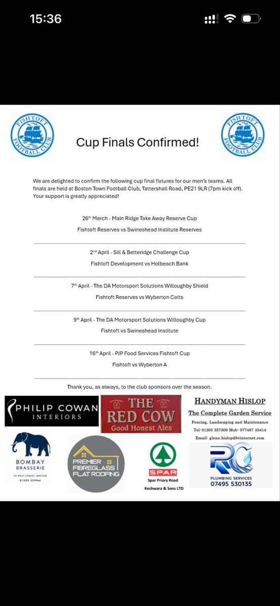 FISHTOFT FC tweet media