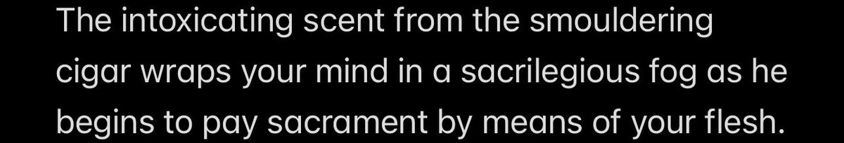 It’s been a while but I’m cooking something up based on <a href="/lingenmustdie/">lingen ⛧</a>’s WIP. 

Enjoy this snippet, once the art is up, more will be revealed 👀👀