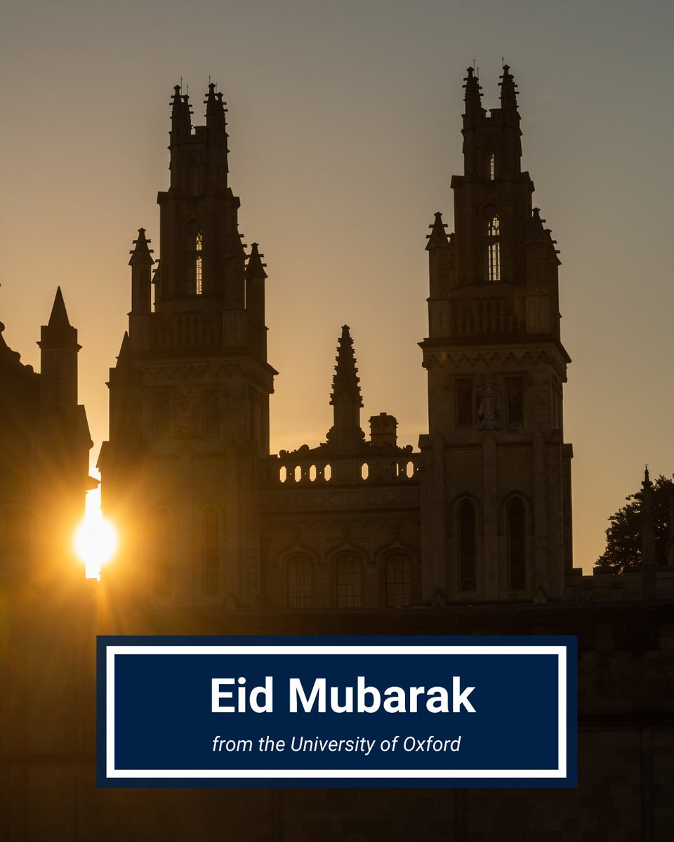 University of Oxford tweet media