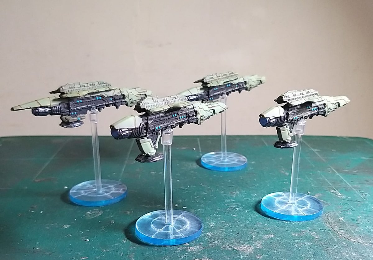 Timmyay's tweet image. DFC  

The Resistance Strike Carrier is now in the fleet. It comes with detector to help find and lock onto enemies easily.
There are also some weapon options for the Heavy Frigates.

#DropfleetCommander 
#ドロップフリートコマンダー