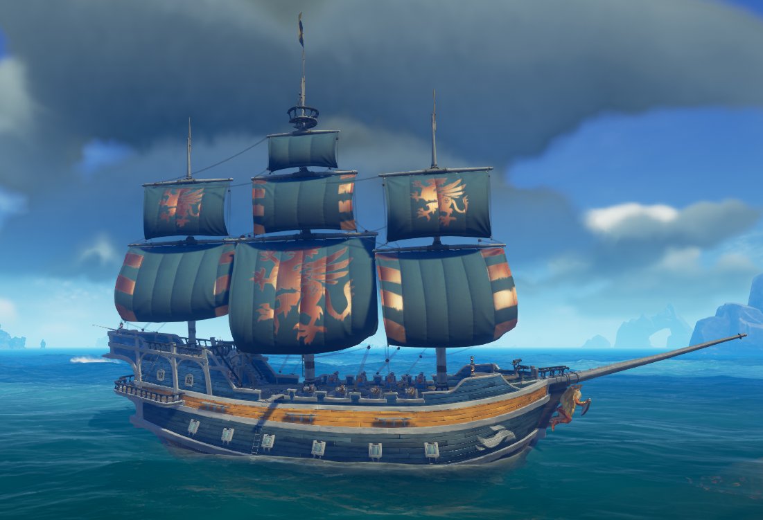 Siah_SoT's tweet photo. Experimenting With The New Sails. I Think TSD Is Alright! What Do You Think? Any Suggestions?
#seaofthieves https://t.co/VzB4awN5p9