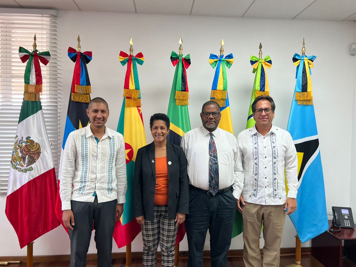 Embajada de México en Santa Lucía tweet media