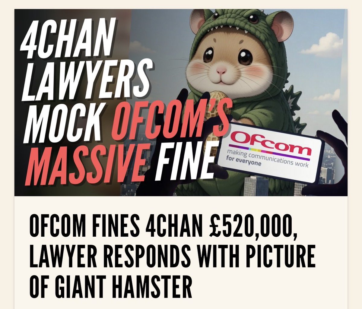 The Free Speech Union tweet media