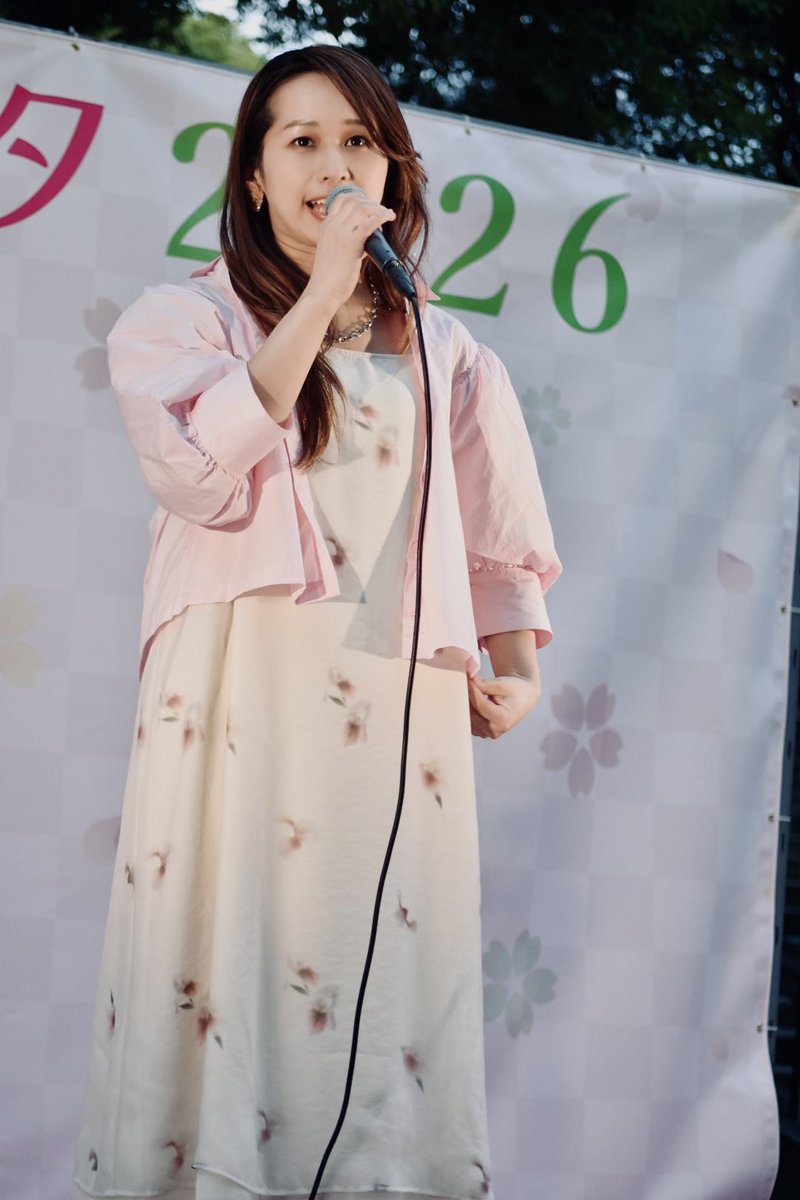 tk90510731384's tweet photo. 2026.3.19 上野恩賜公園 袴腰広場にて、長澤明日香さんステージ。
#長澤明日香
#loveloop
#うえの桜フェスタ
#うえの桜フェスタ2026 https://t.co/Z2RmxlNvEb