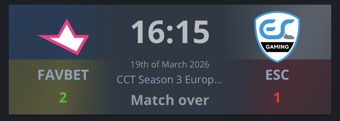 ESC Gaming tweet media