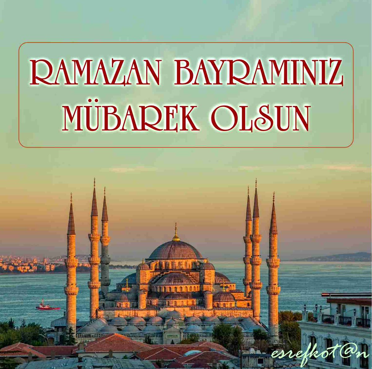eref_61's tweet photo. Tüm sevdiklerinizle
#HayırlıBayramlar https://t.co/fObI63bPSJ