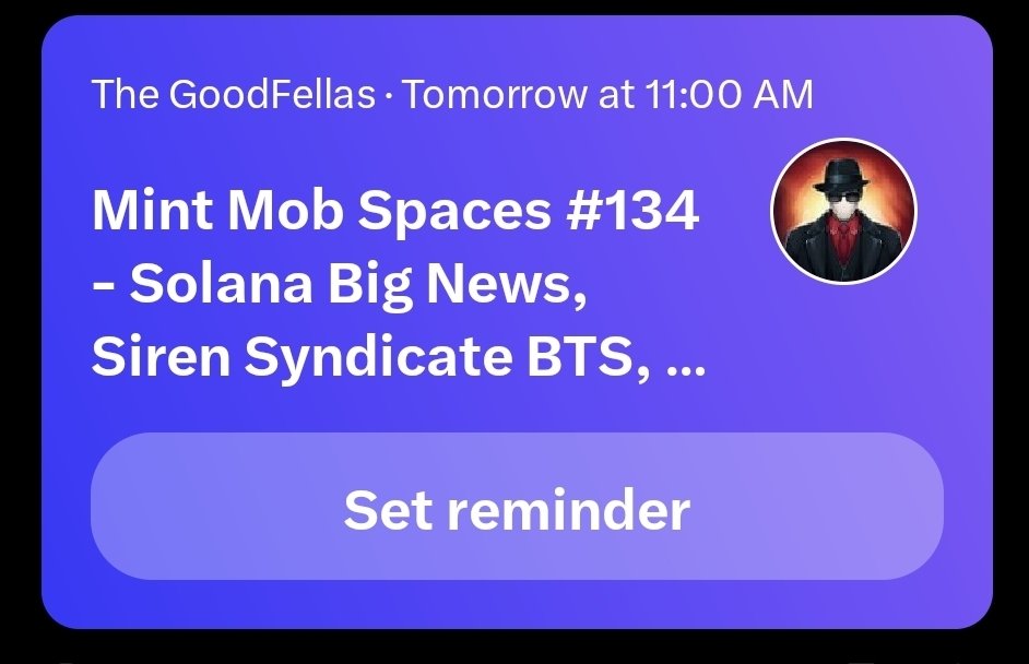 Archer | GoodFellas NFT tweet media