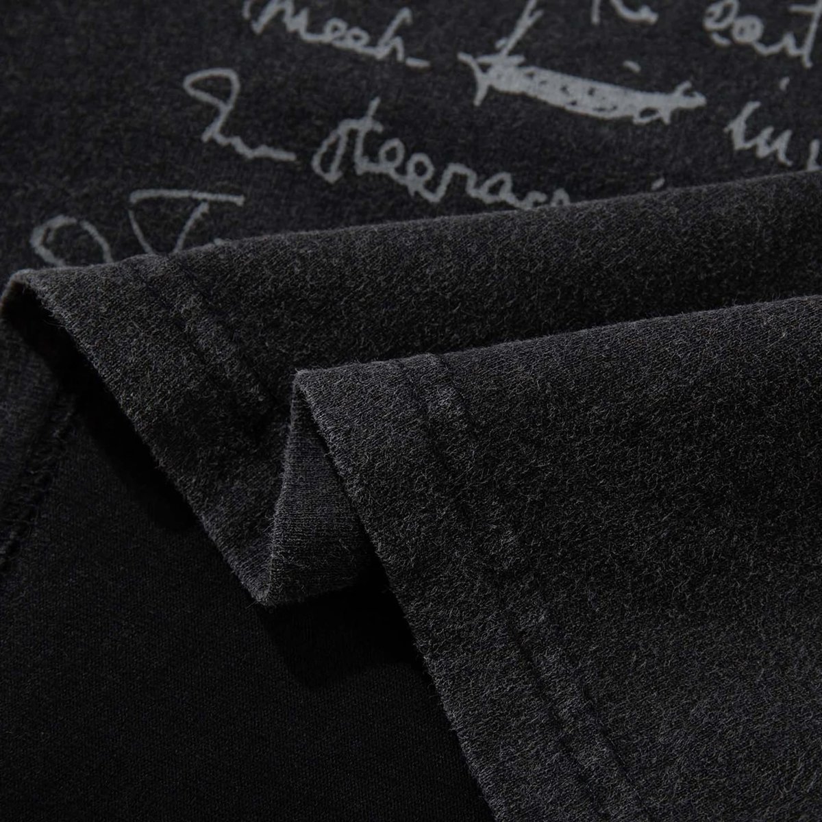 cloutcollection's tweet photo. 'Script' Graphic Print Cotton T-Shirt