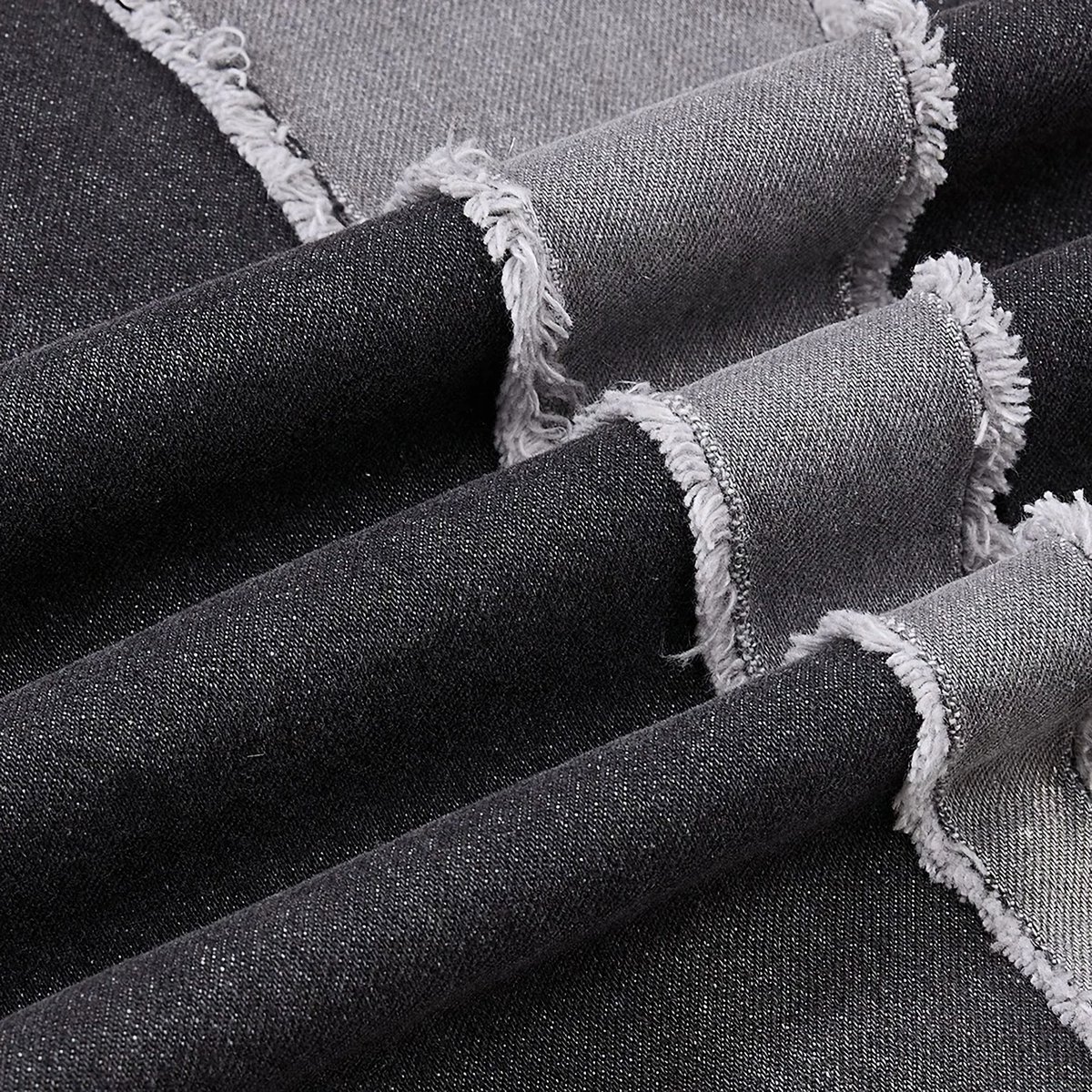 cloutcollection's tweet photo. 'Shard' Frayed Wide Leg Denim Jeans