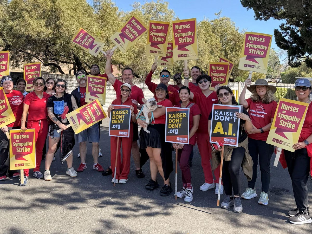California Nurses Association tweet media