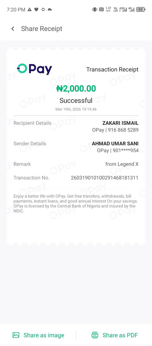 i_am___ahmad's tweet photo. 1. Sent @__OLOWO_

Kindly acknowledge and tag the sponsor when received.
Keep referring mutuals to follow 

CC @__OLOWO_ https://t.co/kaPafvytY0