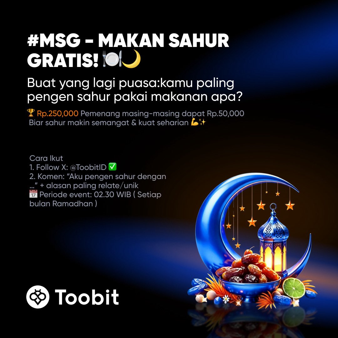 Toobit Indonesia 🇮🇩 tweet media