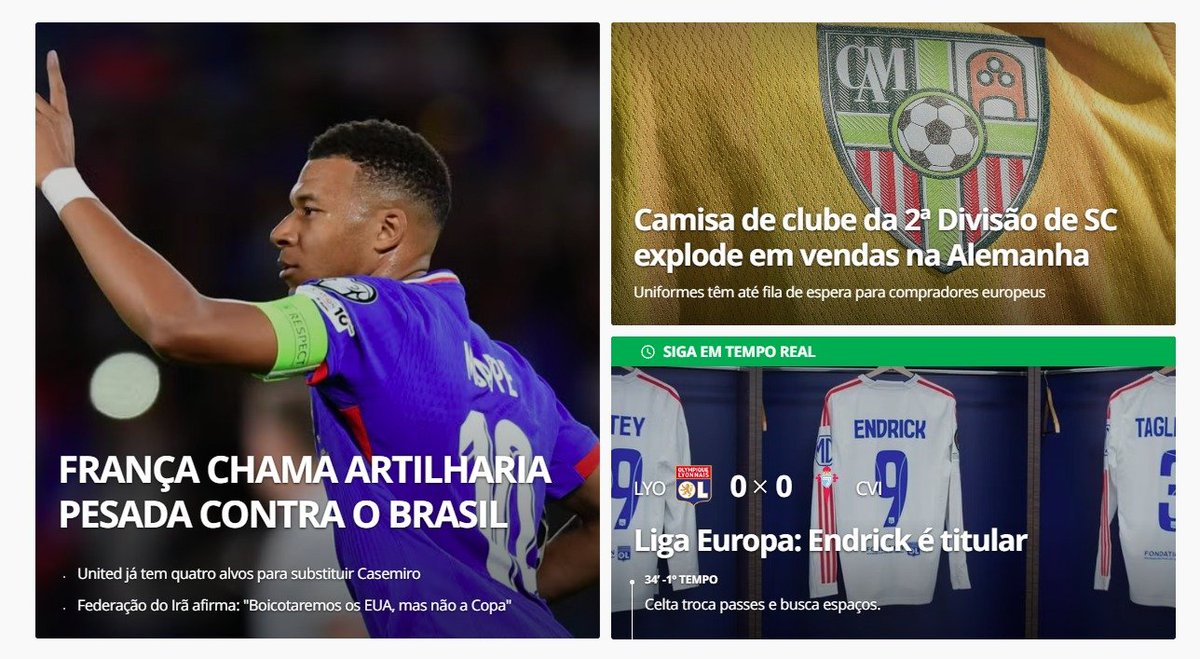Realmente vai ser muito complicado para a Seleção Brasileira levando em conta que Mbappé, Cherki e Thuram foram convocados.

Ops...

#SouMaisMetrô 🇳🇬
