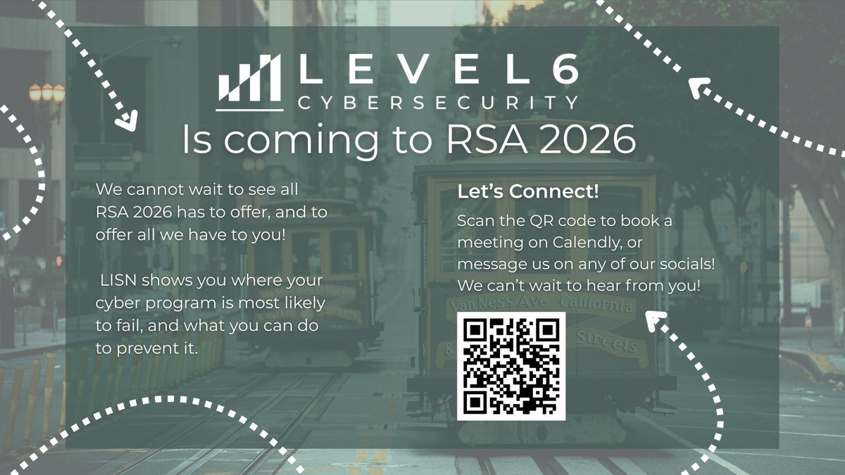 LEVEL 6 Cybersecurity tweet media