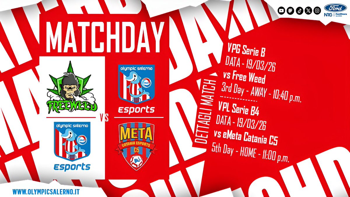 Olympic Salerno eSports tweet media