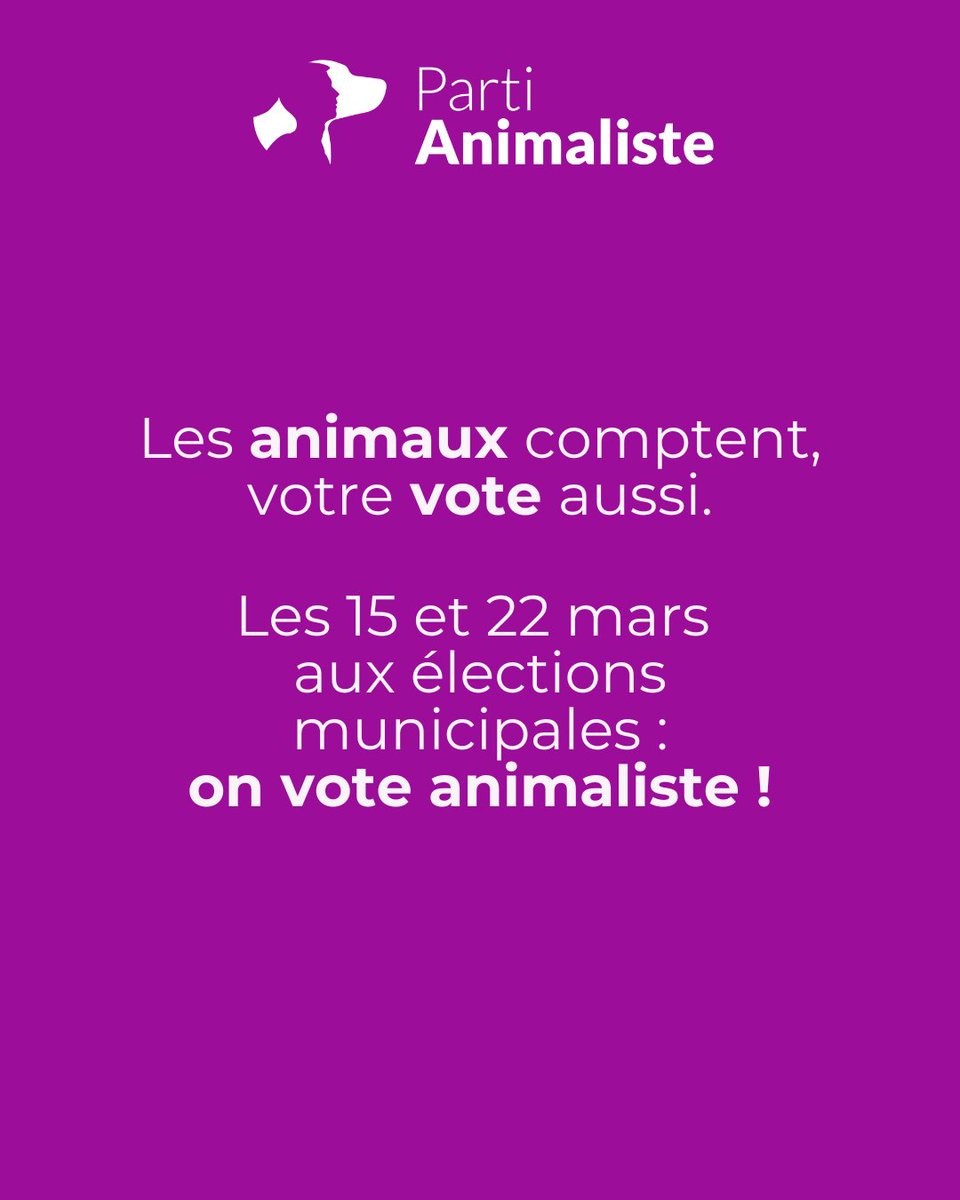 Parti animaliste tweet media