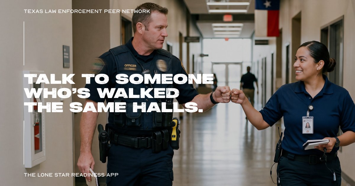 Texas Law Enforcement Peer Network tweet media