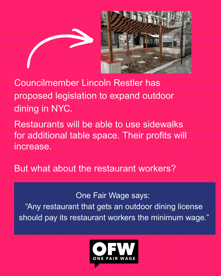 One Fair Wage tweet media