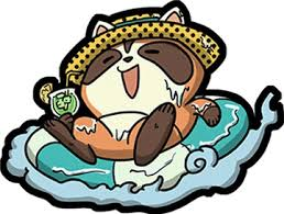 CritterDay's tweet photo. Today's Cute Critter of the Day is Slackoon from  
Yokai-Watch!! https://t.co/jzT5iw6JKa