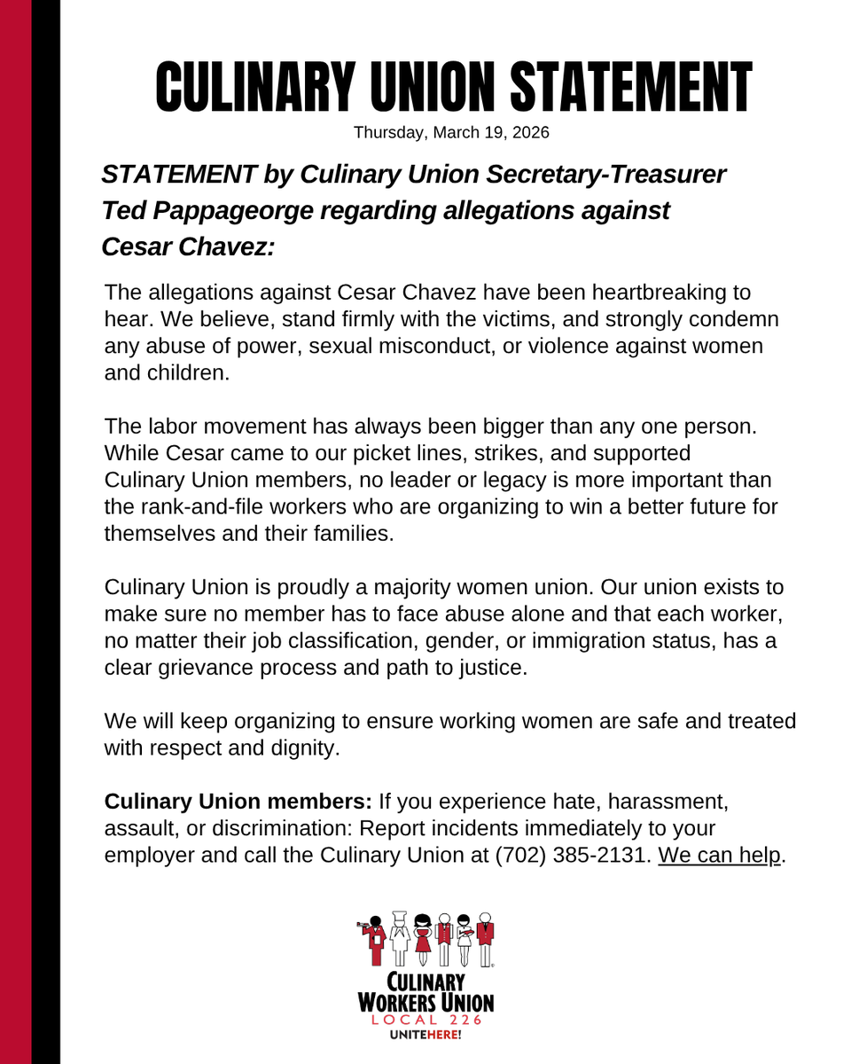 Culinary Union tweet media