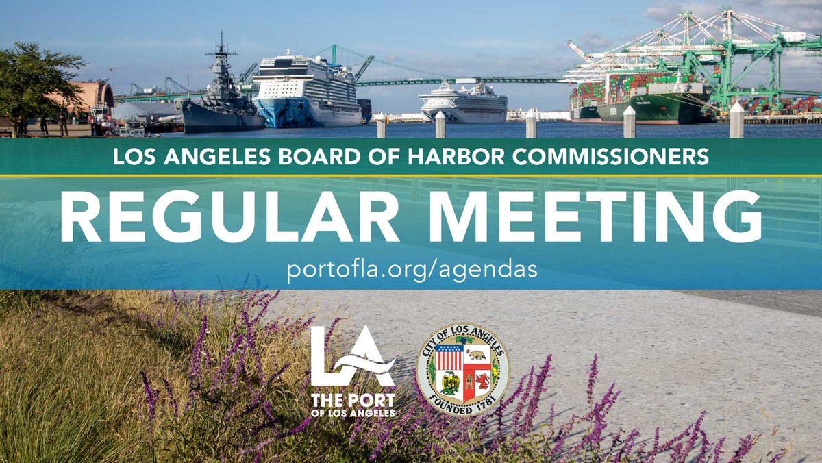 Port of Los Angeles tweet media