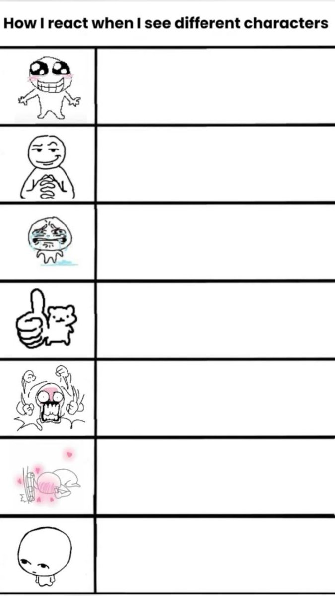 nyxkits's tweet photo. doing this with oomfs instead of characters #dropitlikeitshot https://t.co/RMlkiPtCQE
