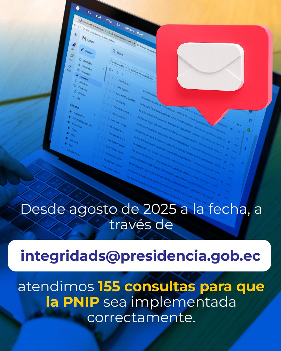 Secretaría General de Integridad Pública EC tweet media