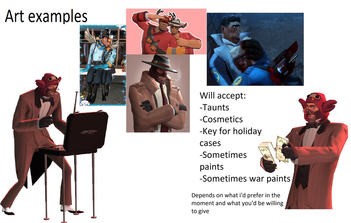 {COMMS OPEN} Scrab (Spy Crab) tweet media