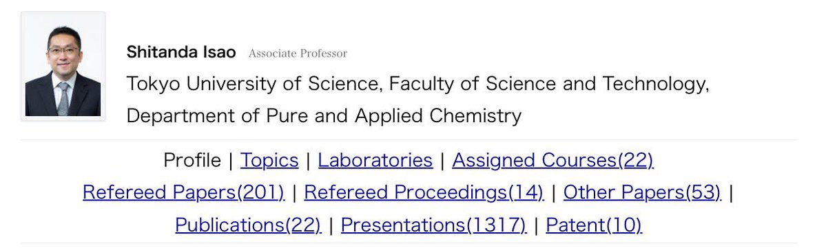 Isao Shitanda tweet media