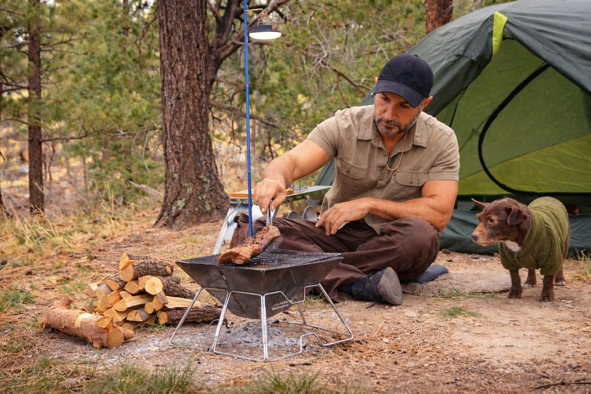 SaifBinna's tweet photo. Camping video is up on YouTube channel. 
https://t.co/yBqdOuYWXt
#camping #outdoors #kamp #campinglife #acampando  #cairnterrier https://t.co/PZHPfoQJ6i