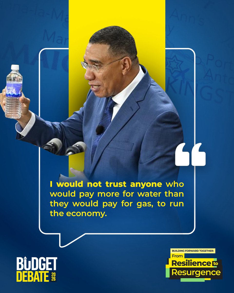 Andrew Holness tweet media