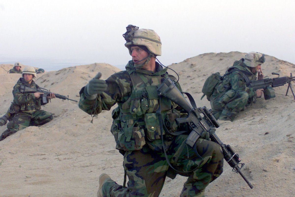 23 Years Ago. 
George W. Bush announced Operation Iraqi Freedom.