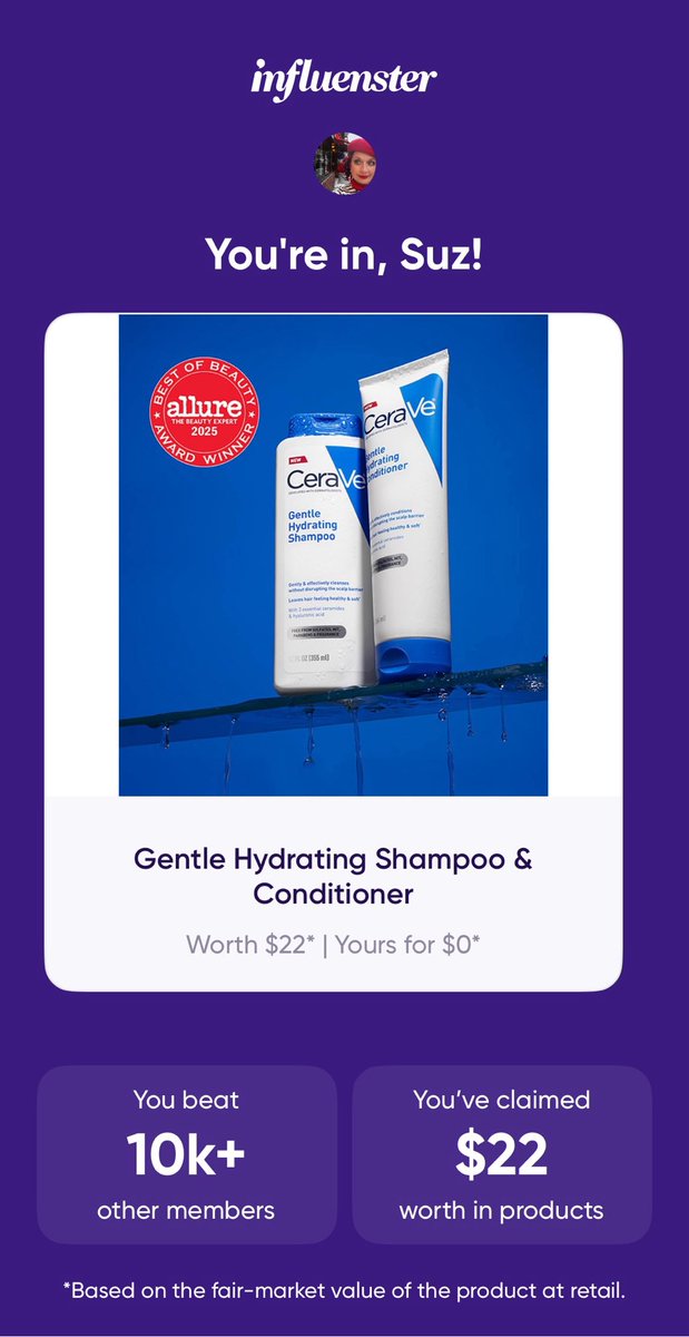 Yay! ⁦<a href="/Influenster/">Influenster</a>⁩