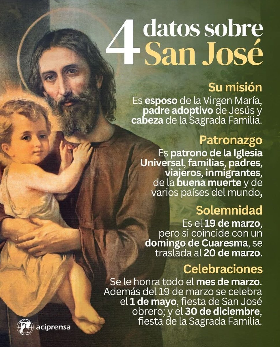 #19deMarzo Día de San José