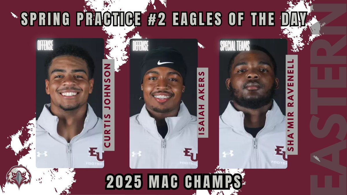 Eastern University Football tweet media