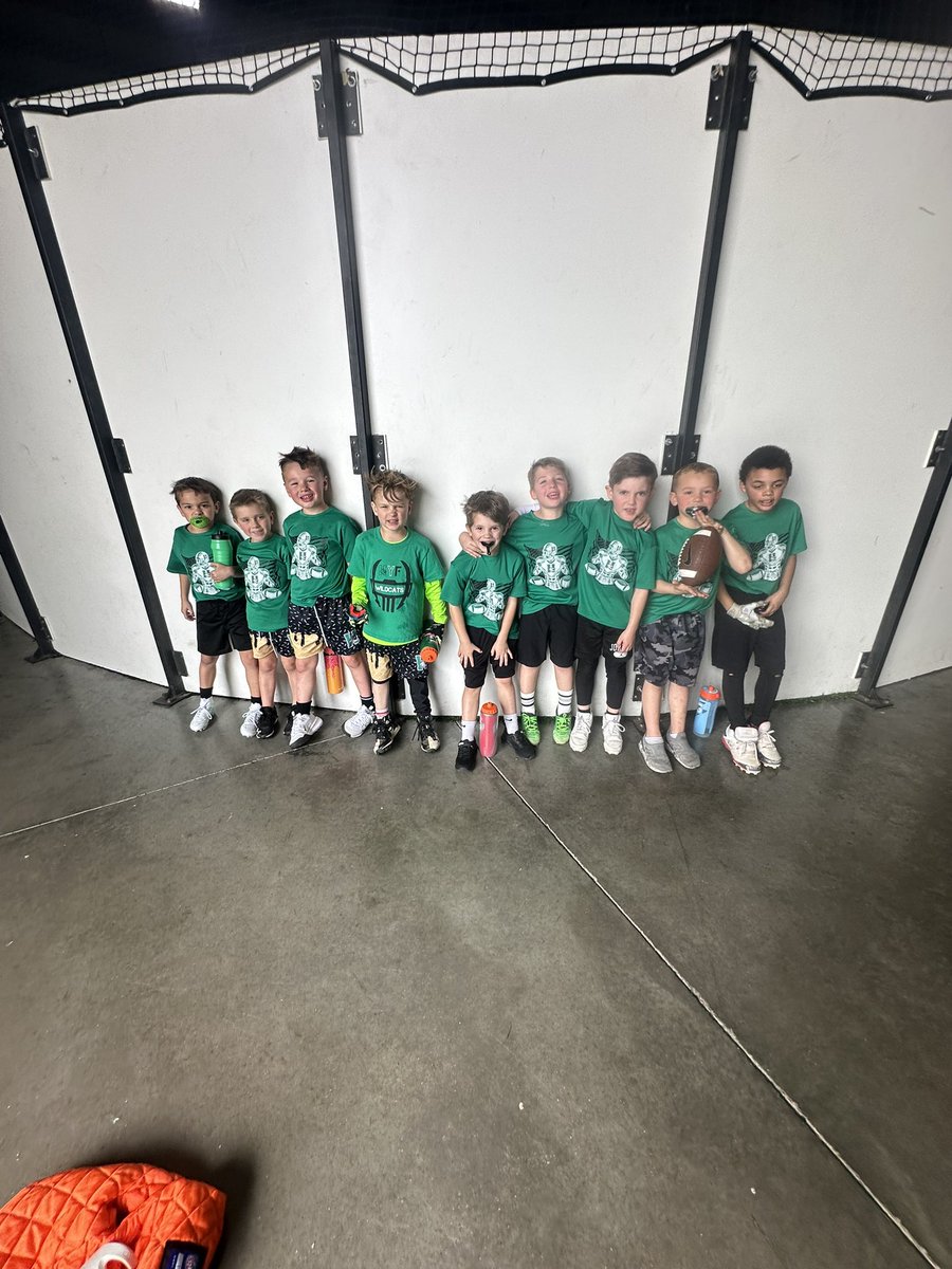 MKoenig30's tweet photo. 🏈🔥 Shoutout to the Harrison Kindergarten Mean Green Gridiron Gangsters!
Flag season: 3-3-2 Fall season: PERFECT 6-0 💪💚
So much growth, energy, and excitement from this squad—just getting started and already making noise! The future is bright 😤
#GoGangsters https://t.co/HAbke35Rqj