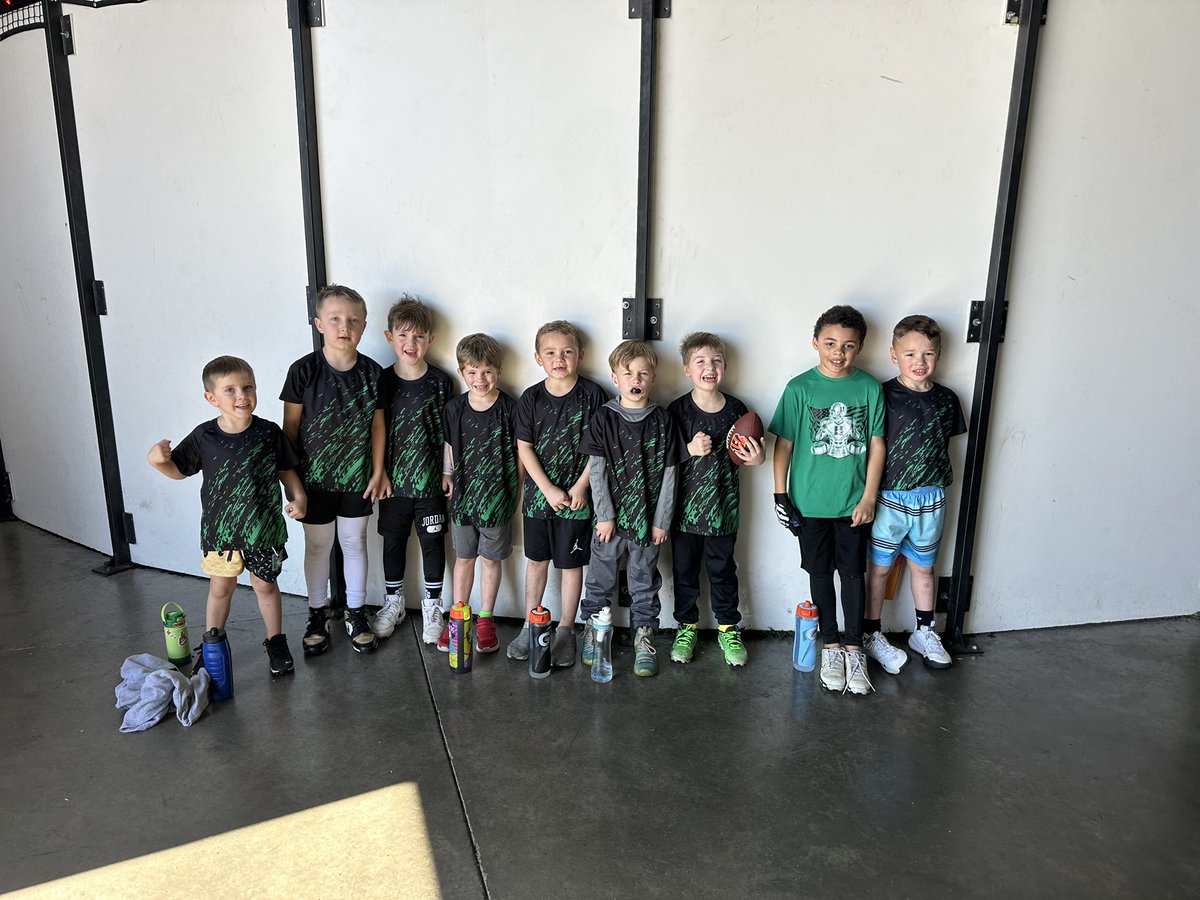 MKoenig30's tweet photo. 🏈🔥 Shoutout to the Harrison Kindergarten Mean Green Gridiron Gangsters!
Flag season: 3-3-2 Fall season: PERFECT 6-0 💪💚
So much growth, energy, and excitement from this squad—just getting started and already making noise! The future is bright 😤
#GoGangsters https://t.co/HAbke35Rqj