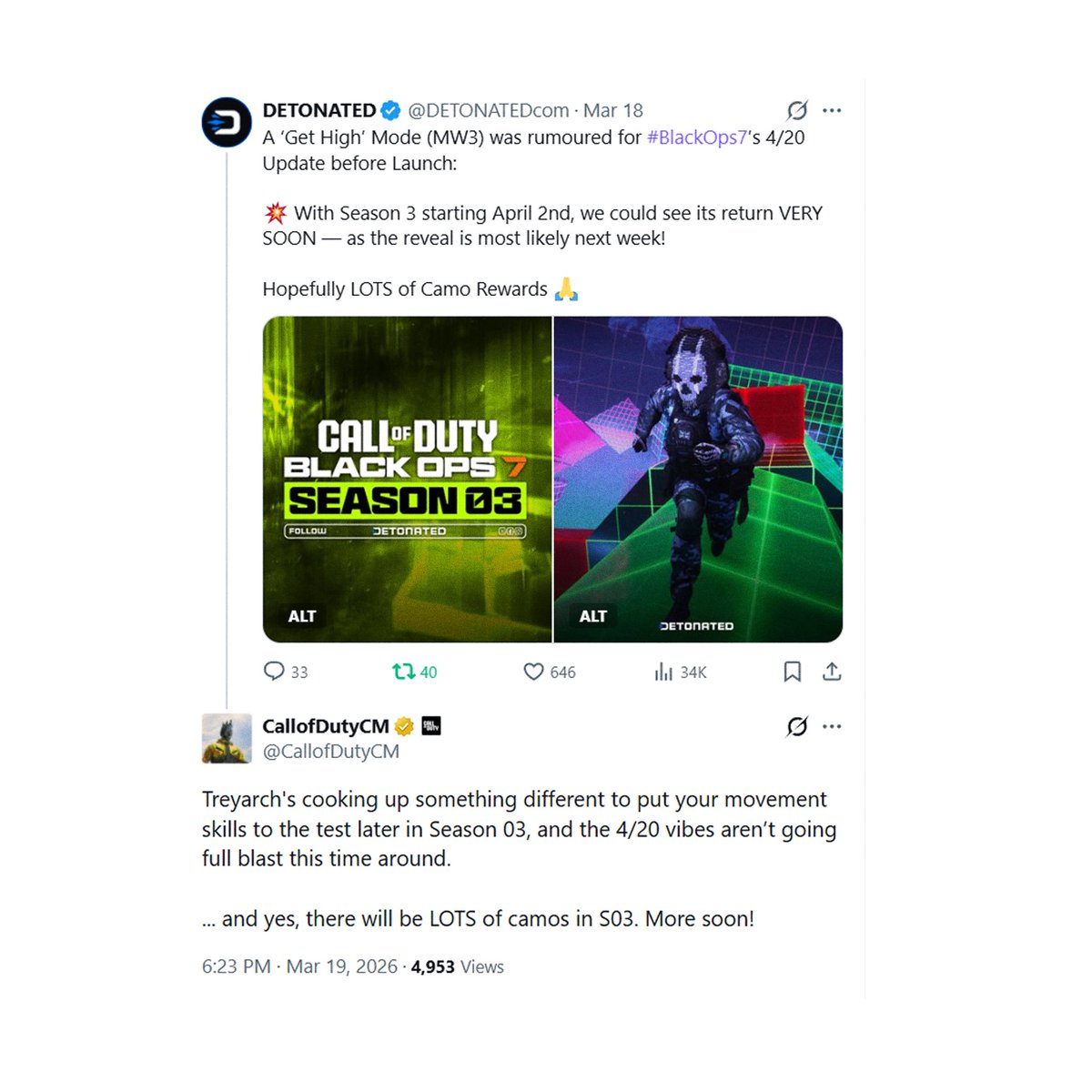 DETONATED tweet media