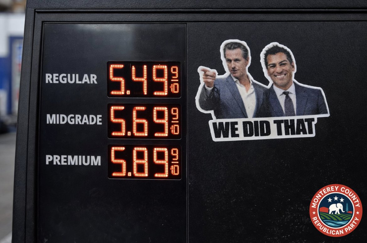 Monterey County Republican Party tweet media