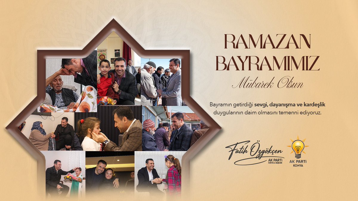 Birlik ve muhabbet iklimiyle idrak ettiğimiz Ramazan’ın ardından, şimdi bayramın sevinciyle kucaklaşma vakti.

Ramazan Bayramı’nın ülkemize, milletimize ve tüm gönüllere hayır getirmesini temenni ediyor; herkesin bayramını en kalbi duygularımla tebrik ediyorum.