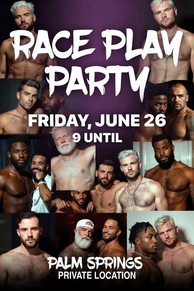 groupsex ✈️ Palm Springs June 26 tweet media