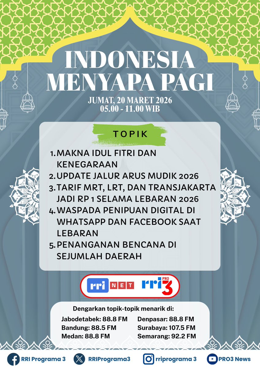 RRI Programa 3 tweet media