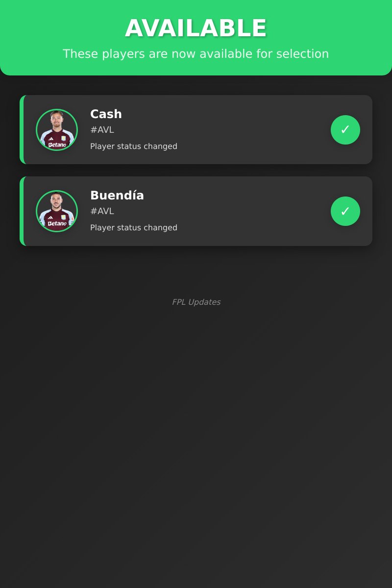 FPL Updates tweet media