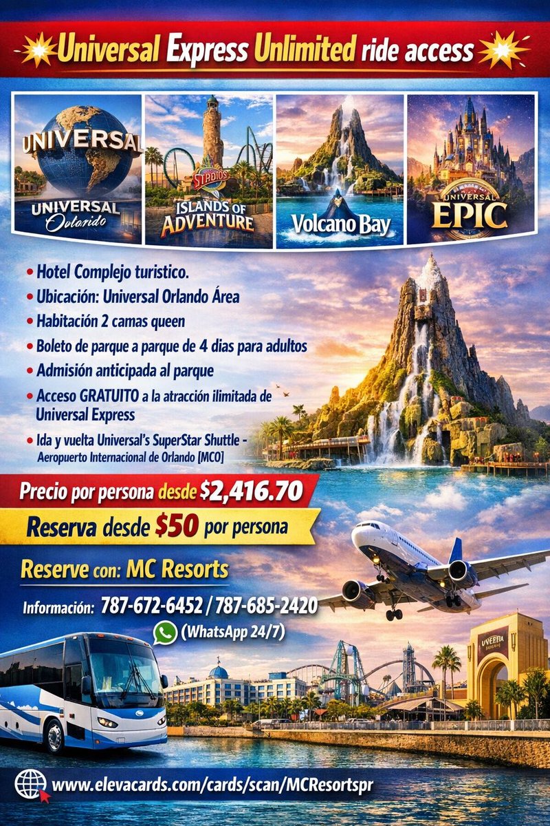 MC Resorts / MC Viajes Todo Incluido (@mcresortspr) on Twitter photo 