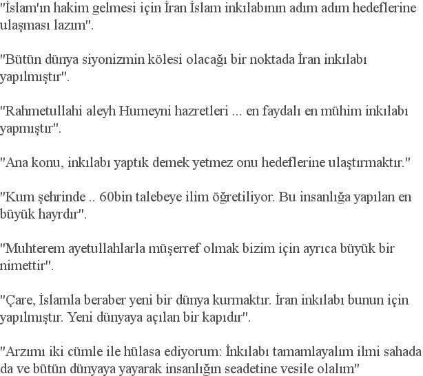 Erbakanın İran devrimi hakkında sözleri Türkiyeye İrancılığı getiren Erbakandır ama söyleyincede biriler alınıyor işte babası neyse oğlu da o...