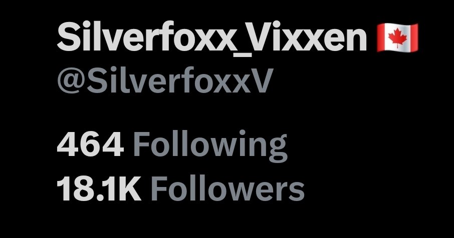 Silverfoxx_Vixxen 🇨🇦 tweet media