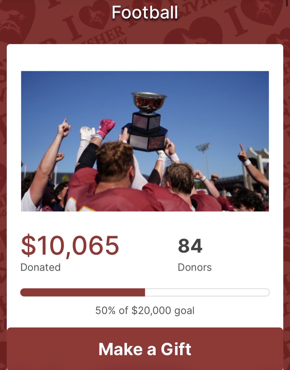 Fisher Football tweet media