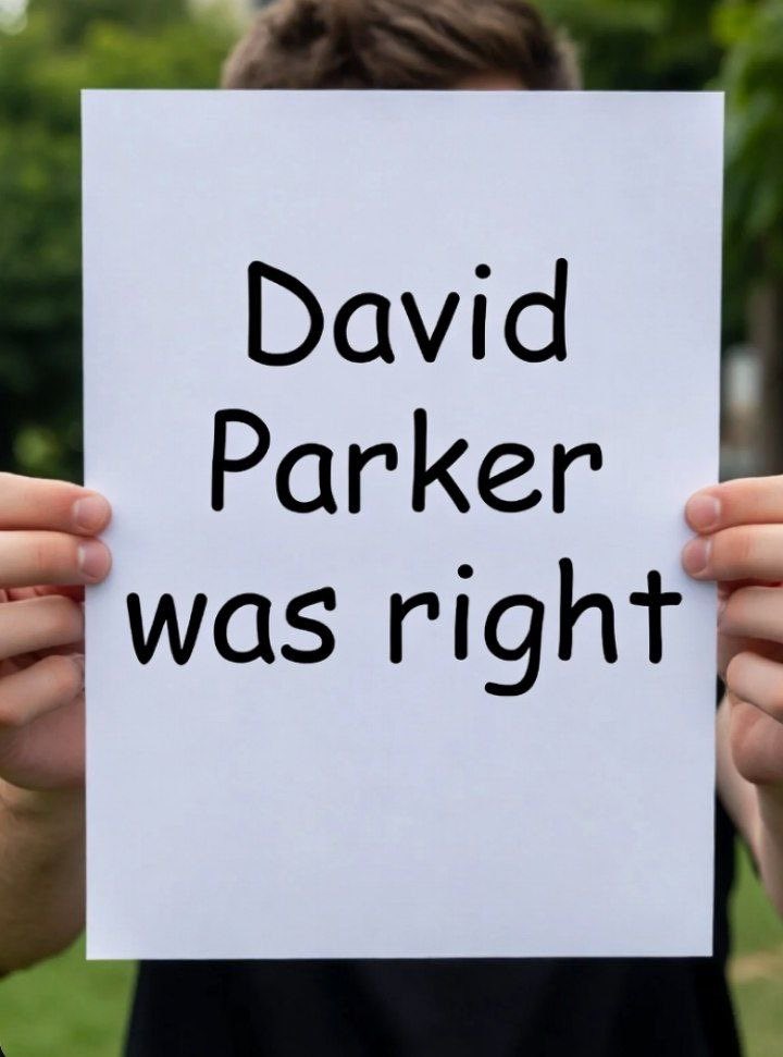 David Parker tweet media