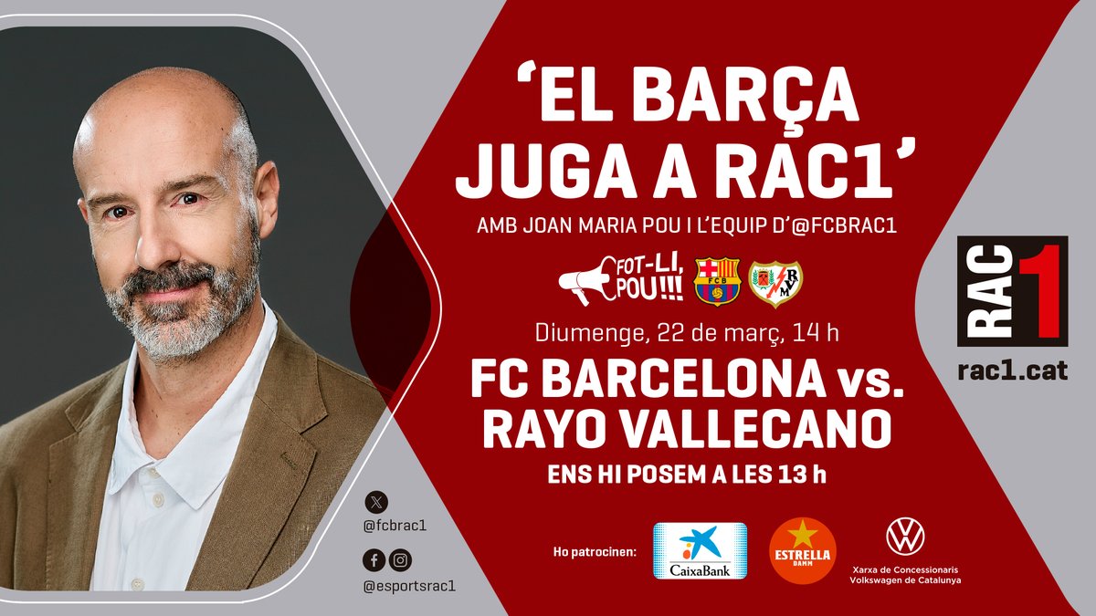 El Barça juga a RAC1 tweet media